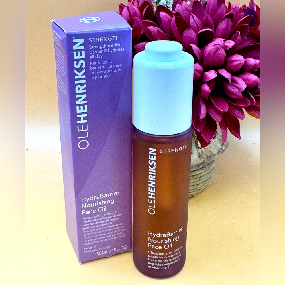 Nib olehenriksen hydrabarrier nourishing face oil ‘strength’ 1oz